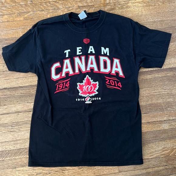 Team Canada 100 year anniversary t-shirt - Picture 1 of 3